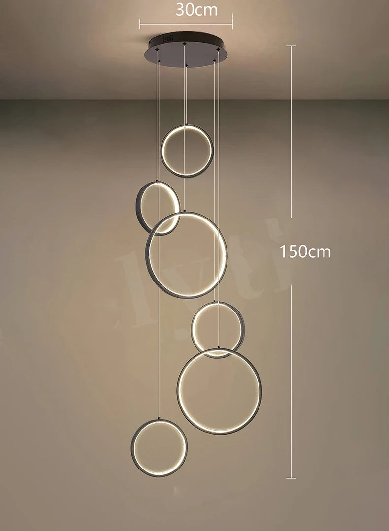 Modern chandeliers, stairway chandeliers, living room chandeliers, indoor lighting fixtures