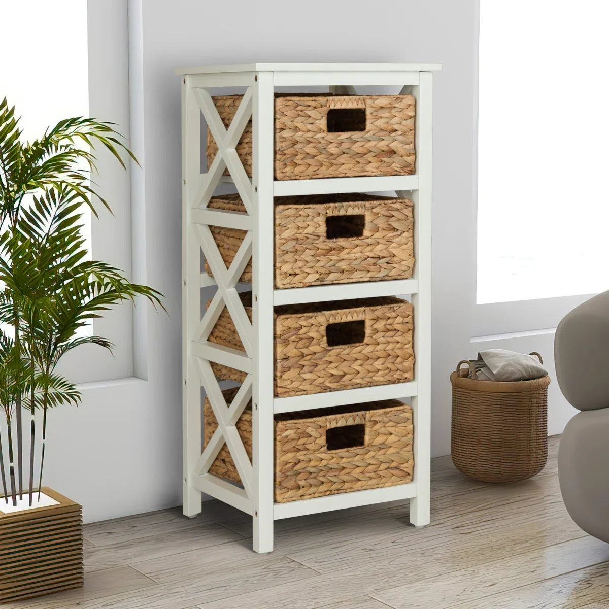 4 Drawer Storage Drawer