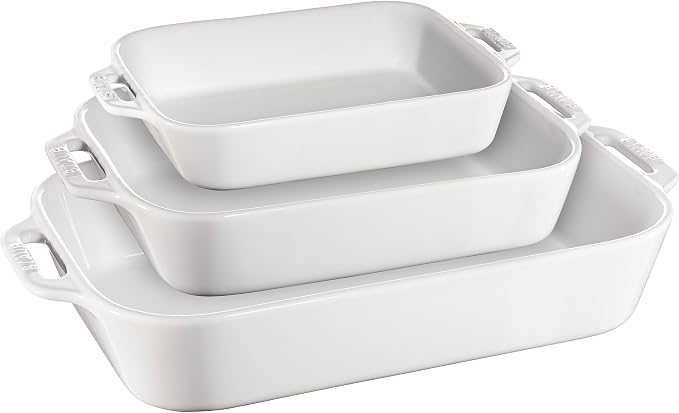 3 pcs Casserole Dish set