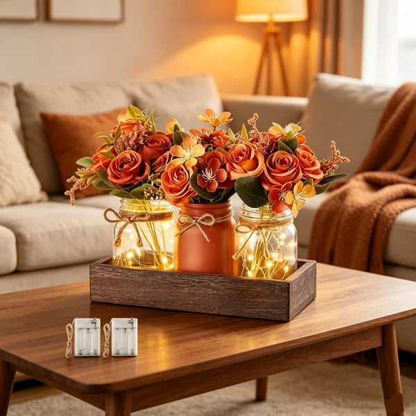 Mason Jar Centerpiece
