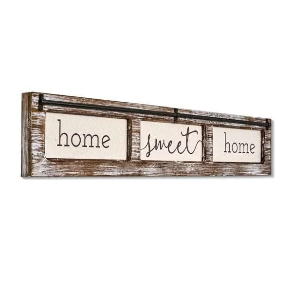 Rustic "Home Sweet Home"