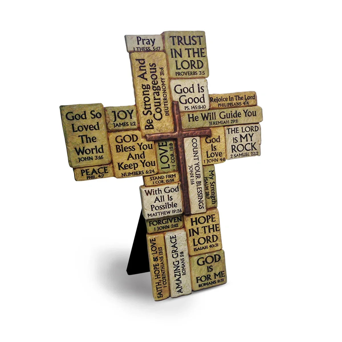 Stacked Tabletop Cross