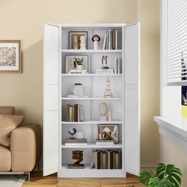 Storage Cabinet with Adjustable Shelves