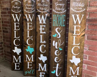 Welcome Signs Front Porch