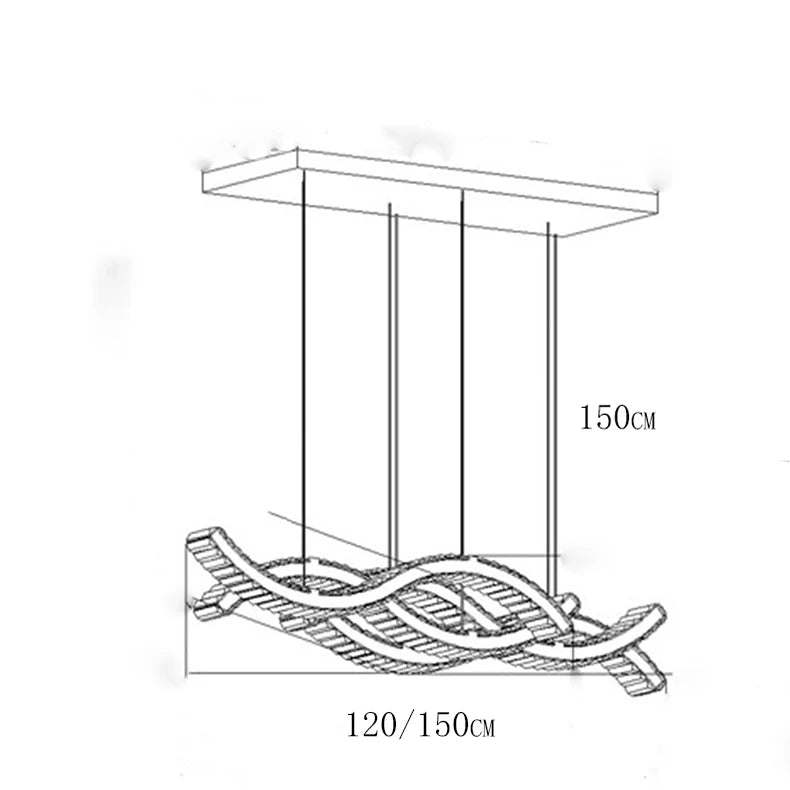 Modern dine dining room Pendant lights indoor lighting Ceiling lamp hanging light led Chandeliers for living room indoor lightin